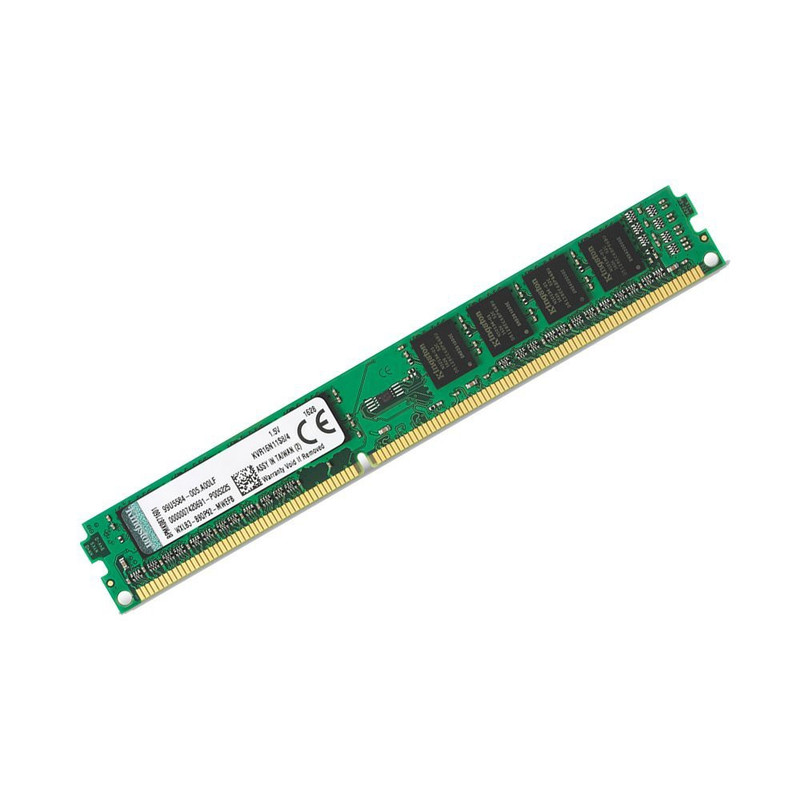 رم کامپیوتر DDR3 تک کاناله 1600 مگاهرتز کینگستون مدل KVR ظرفیت 4 گیگابایت - استوک