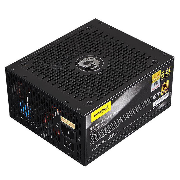 منبع تغذیه کامپیوتر گریت وال مدل GW-EPS2000bl(90+) استوک