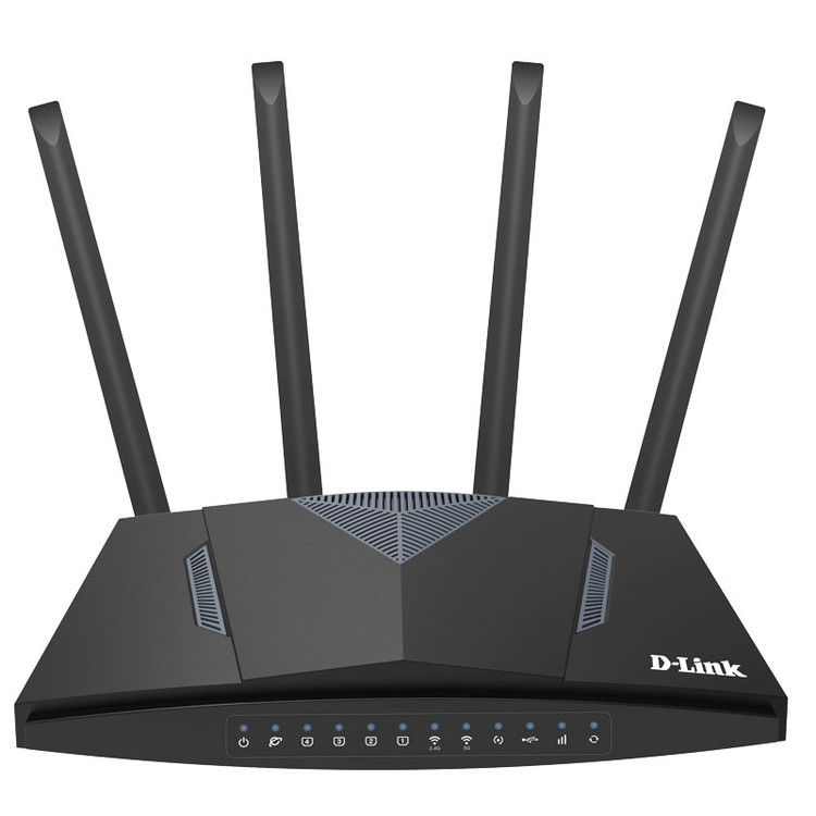 روتر بیسیم 4G خانگی دی-لینک مدل DWR-M960 4G AC1200 با پشتیبانی از 32 کاربر، چهار درگاه LAN گیگابیت، پورت USB 2.0، اتصال WAN و سیمکارت، آنتن خارجی چهارگانه و کلیدهای WPS، Reset و روشن/خاموش - استوک