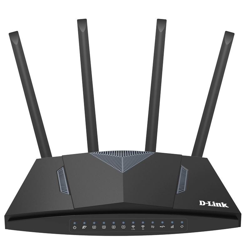 روتر بی‌سیم 4G خانگی دی-لینک مدل DWR-M960 4G AC1200 با پشتیبانی از 32 کاربر، چهار درگاه LAN گیگابیت، پورت USB 2.0، اتصال WAN و سیم‌کارت، آنتن خارجی چهارگانه و کلیدهای WPS، Reset و روشن/خاموش - استوک