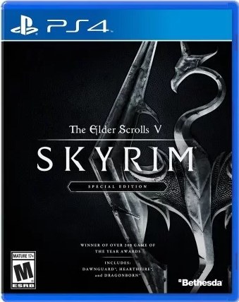 دیسک بازی the elder scrolls V skyrim (special edition) مخصوص PS4